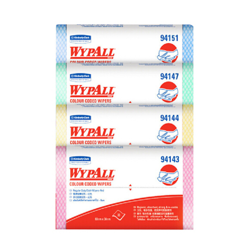 金佰利94147WYPALL*勁拭*彩色清潔擦拭布圖片1