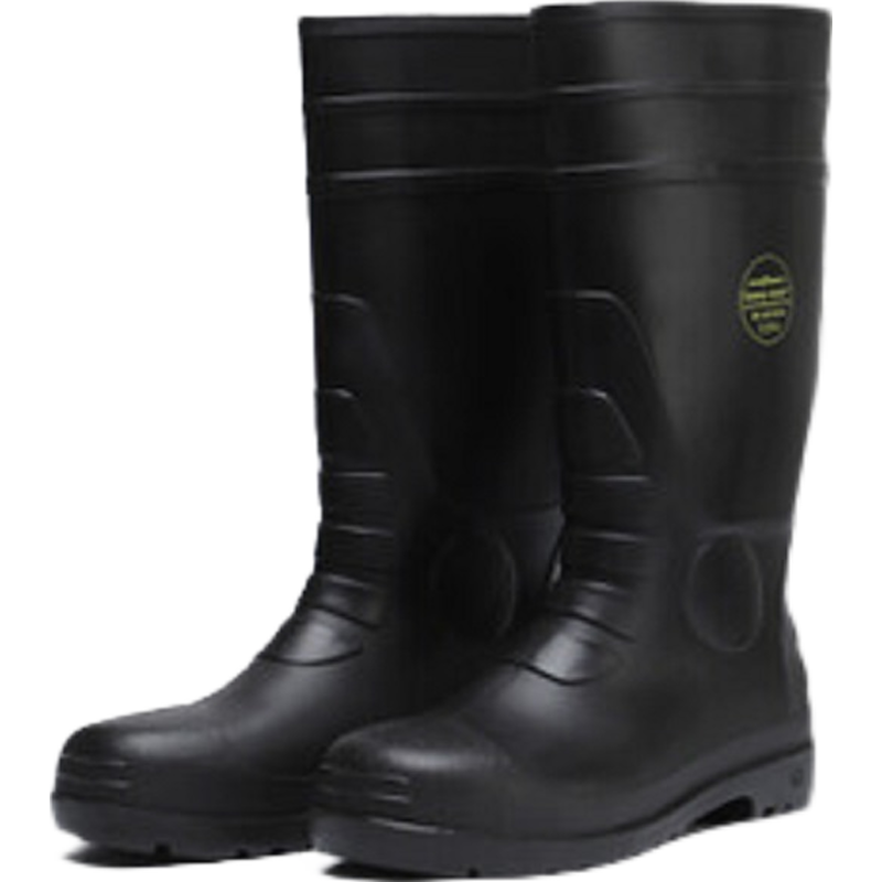 萊爾SL-2-99黑底雙鋼防化安全靴圖片3