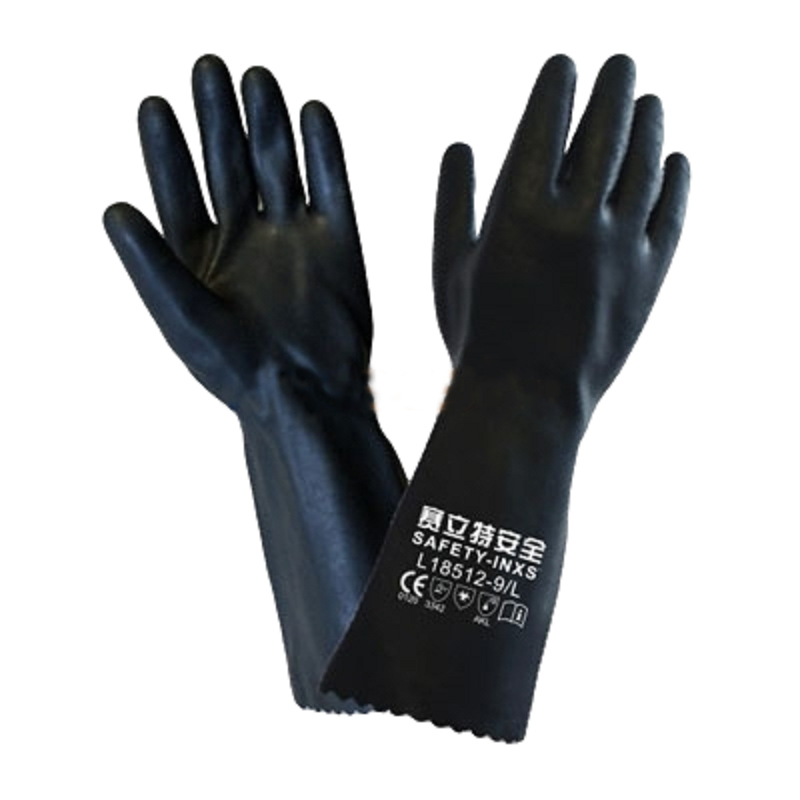 賽立特L18512-10氯丁橡膠防化手套圖片4
