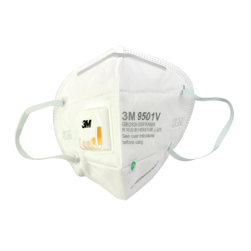 3M9501V KN95防塵口罩圖片1
