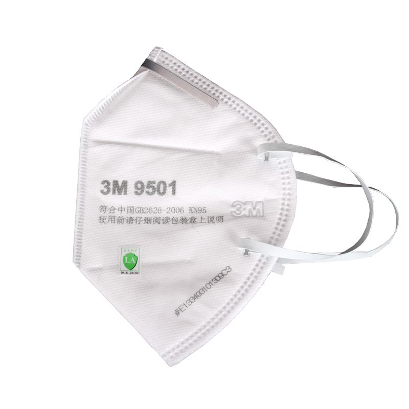 3M9501KN95防塵口罩 折疊耳帶式口罩圖片1