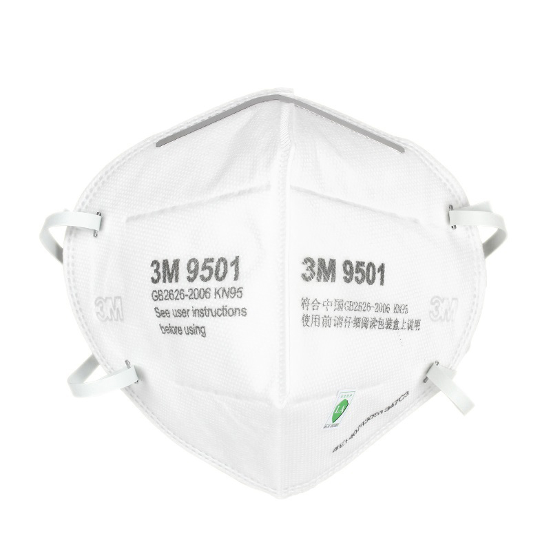 3M9501KN95防塵口罩 折疊耳帶式口罩圖片4