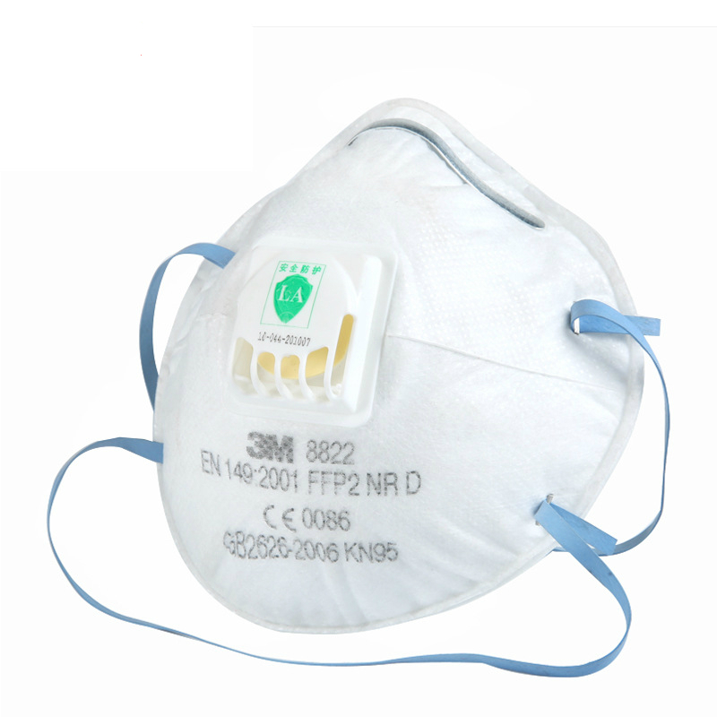 3M8822FFP2工業(yè)防塵口罩圖片2