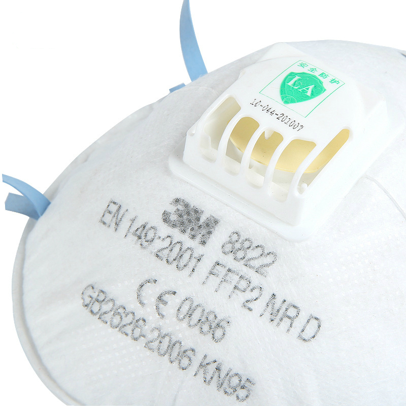 3M8822FFP2工業(yè)防塵口罩圖片3