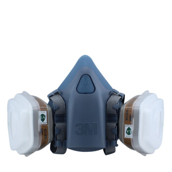 3M7502+6001防有機(jī)氣體防毒面具圖片2