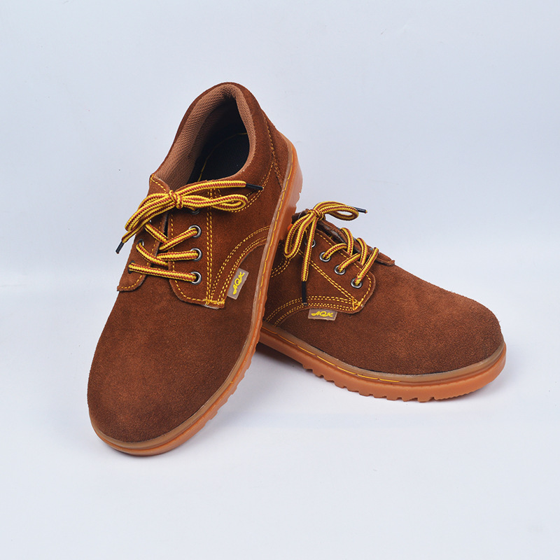 祥安892翻毛防砸防滑勞保鞋圖片2