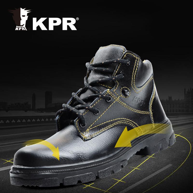 尊王P101高幫防砸防刺穿電絕緣勞保鞋圖片3