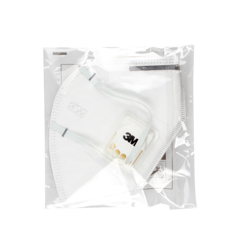 3M9551V口罩帶呼吸閥耳帶式KN95防塵口罩圖片1