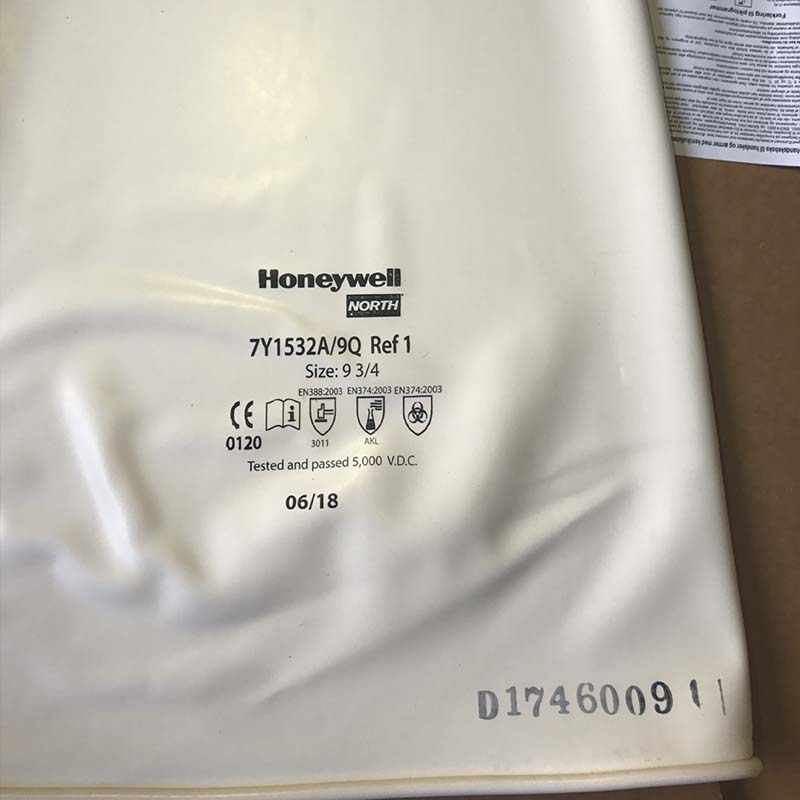 Honeywell霍尼韋爾7Y1532氯丁橡膠CSM干箱手套圖片2