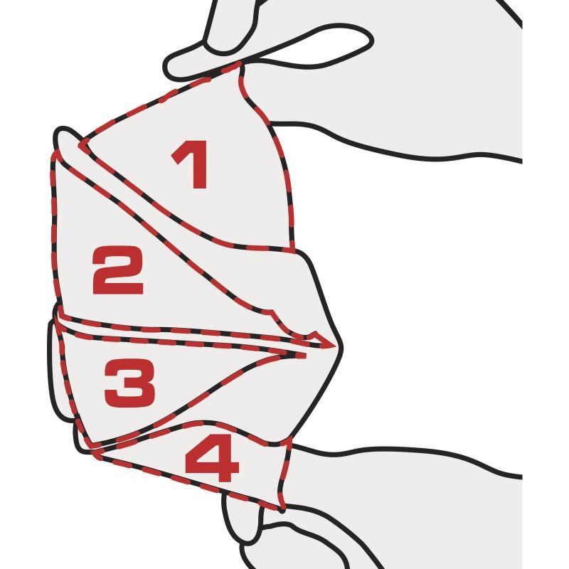 代爾塔104032帶閥FFP3防塵口罩圖片3