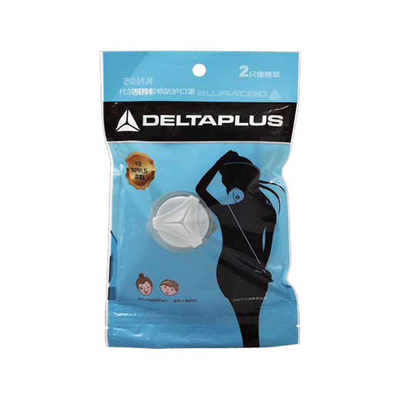 代爾塔104024小款帶閥耳戴式防塵口罩圖片1