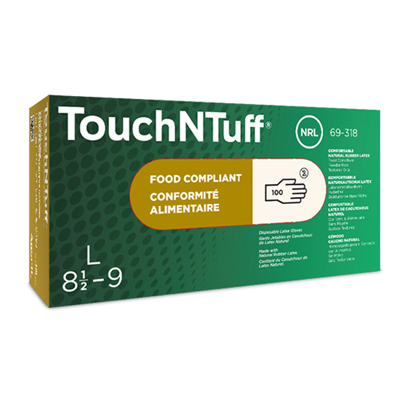 Ansell安思爾69-318TouchNTuff膠乳手套圖片1