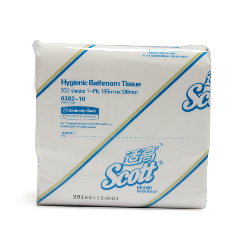 金佰利0383-10SCOTT抽取式衛(wèi)生紙圖片1