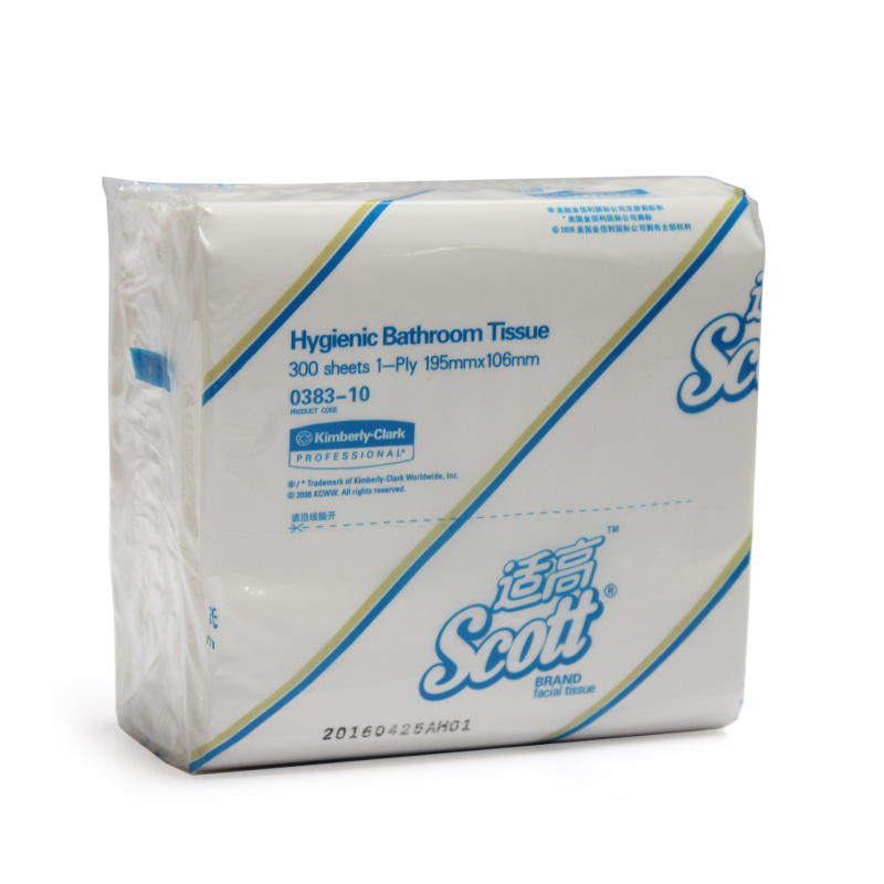 金佰利0383-10SCOTT抽取式衛(wèi)生紙圖片2