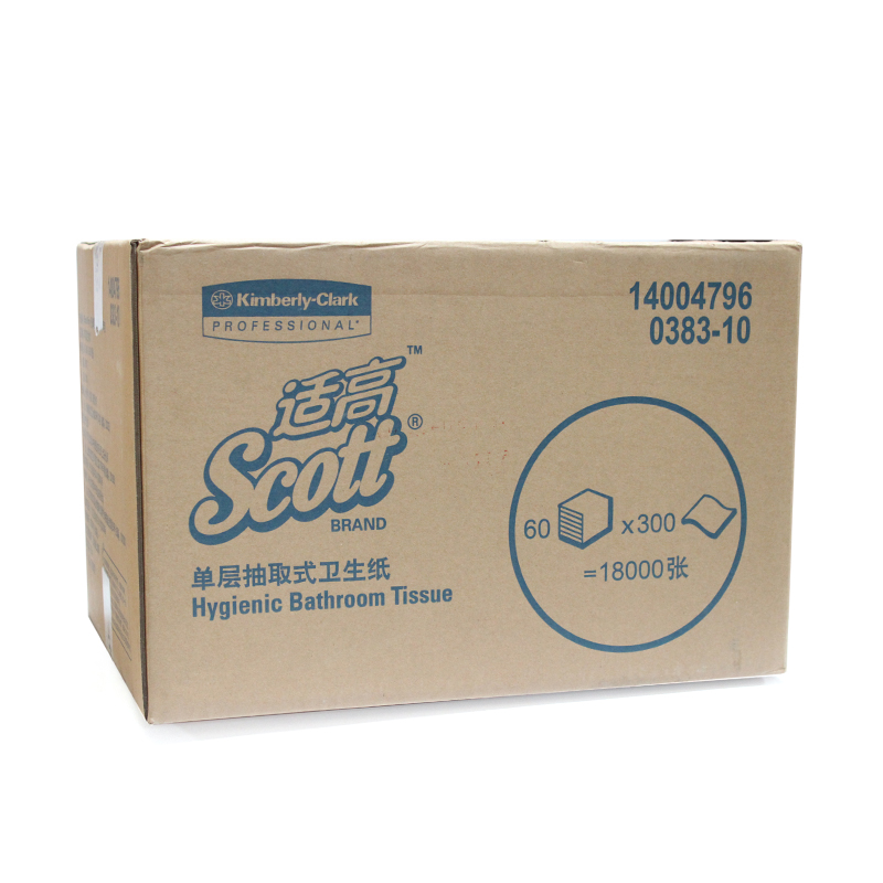 金佰利0383-10SCOTT抽取式衛(wèi)生紙圖片3