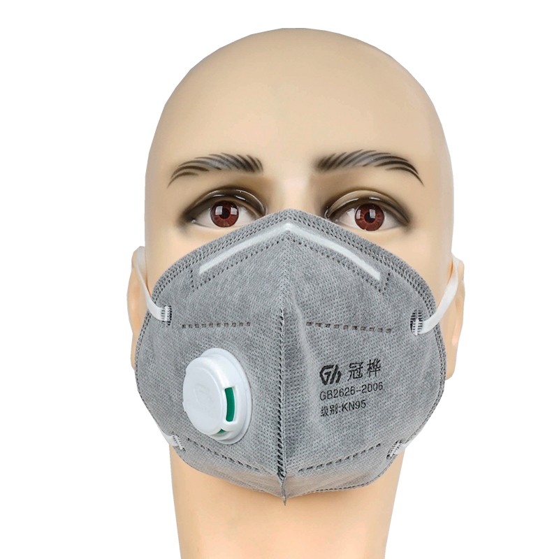 冠樺8861SV活性炭耳帶式KN95防塵口罩圖片3