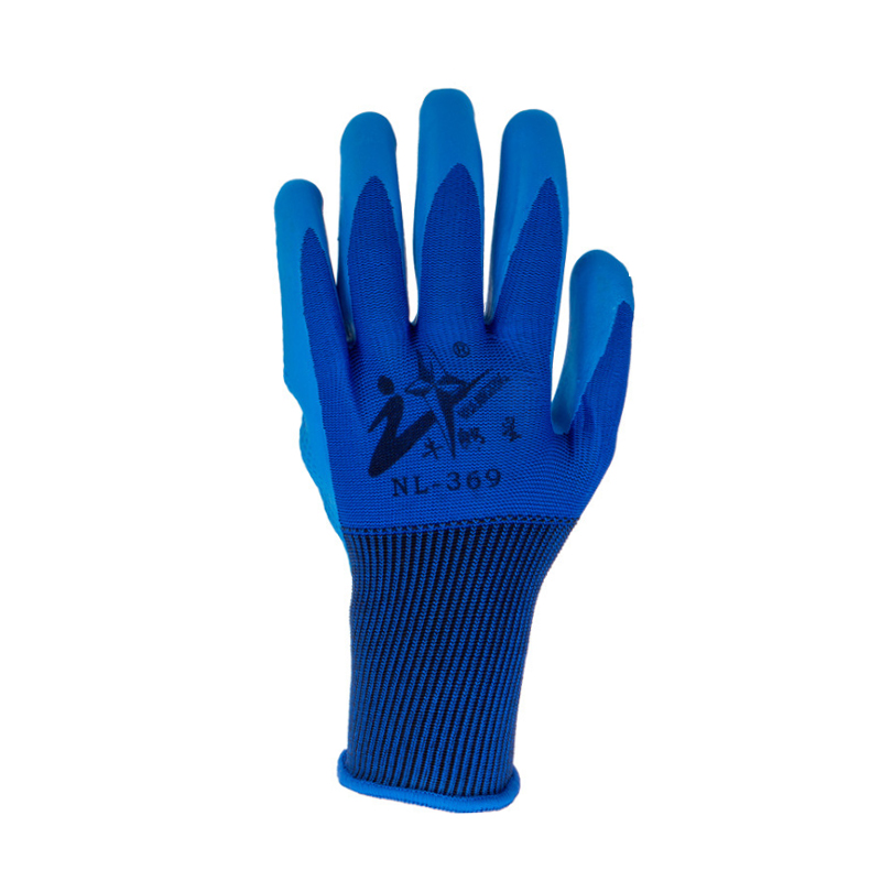牛郎星NL-369乳膠壓紋手套圖片2