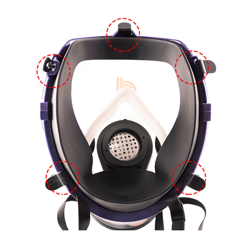 普達(dá)MJ-4008球型防毒全面具圖片1