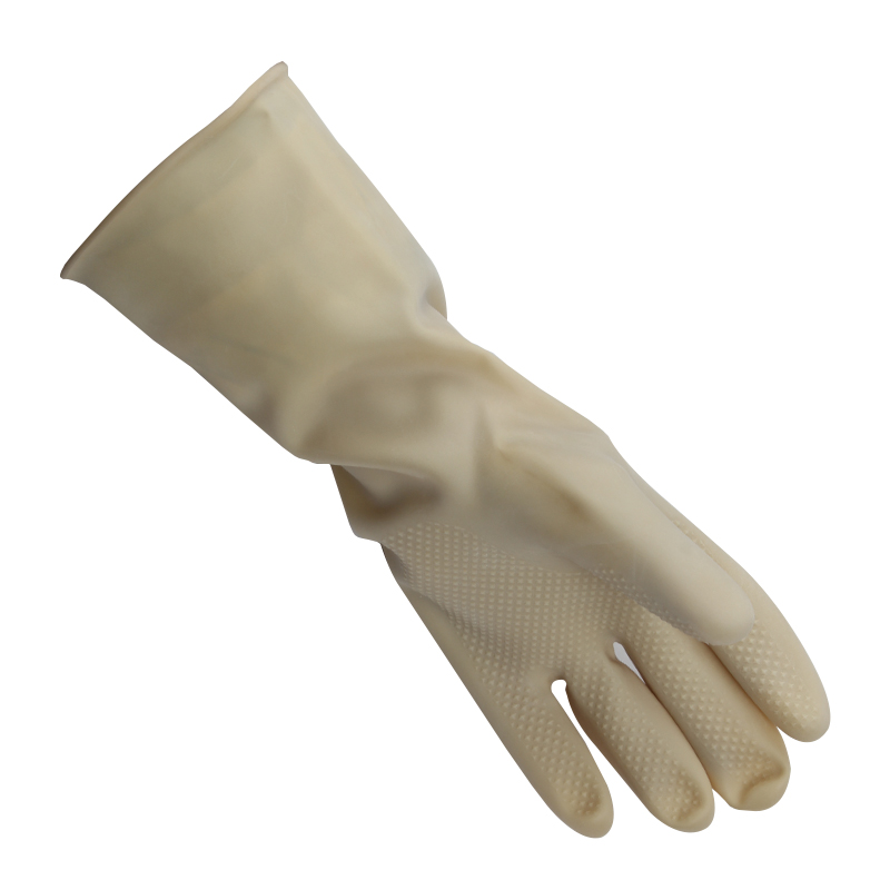 威蝶36B白色加厚乳膠手套圖片2