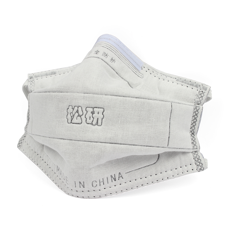 松研T212阻菌防塵活性炭口罩圖片2