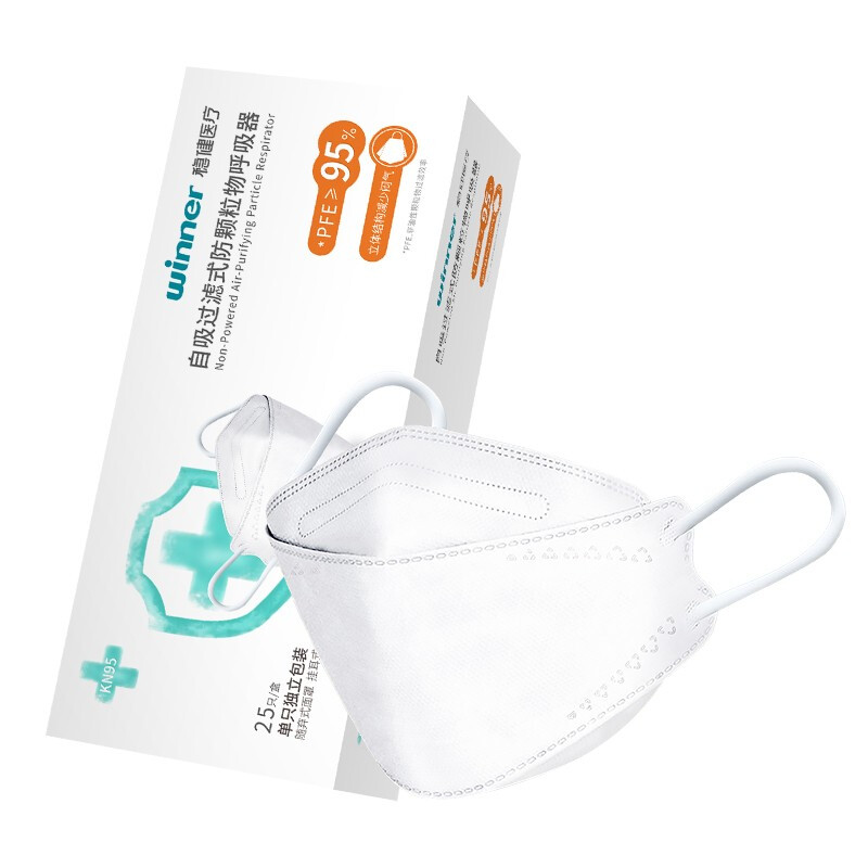 穩(wěn)健604-006887KN95防塵口罩圖片1