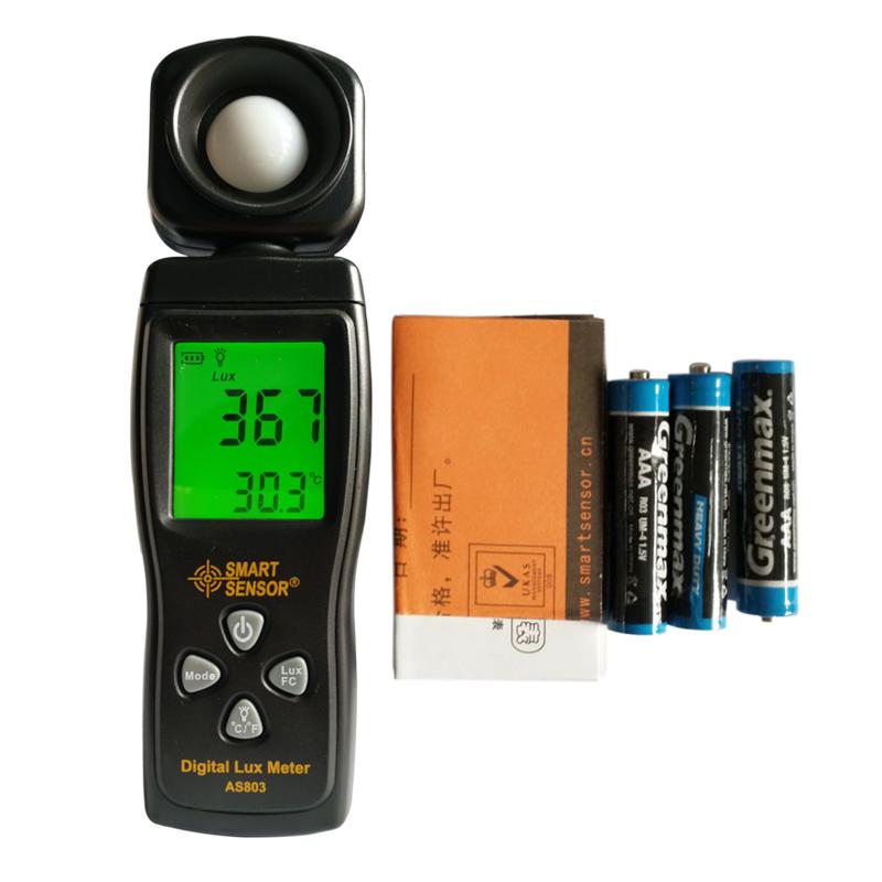 ?，擲ENSOR AS803迷你型照度計圖片2