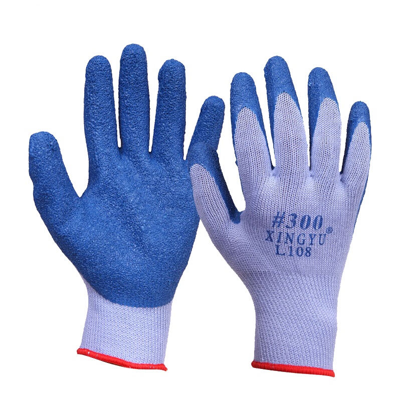 星宇L108 300號(hào)皺紋勞保手套圖片4