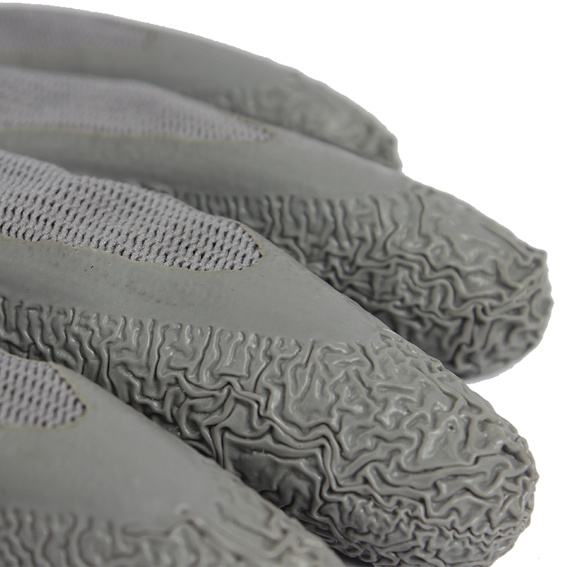 星宇L508十三針彩滌綸乳膠皺紋勞保手套圖片4