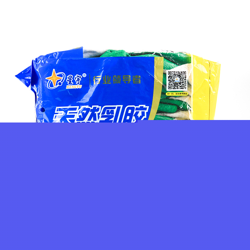 星宇L207紗線皺紋勞保手套圖片1
