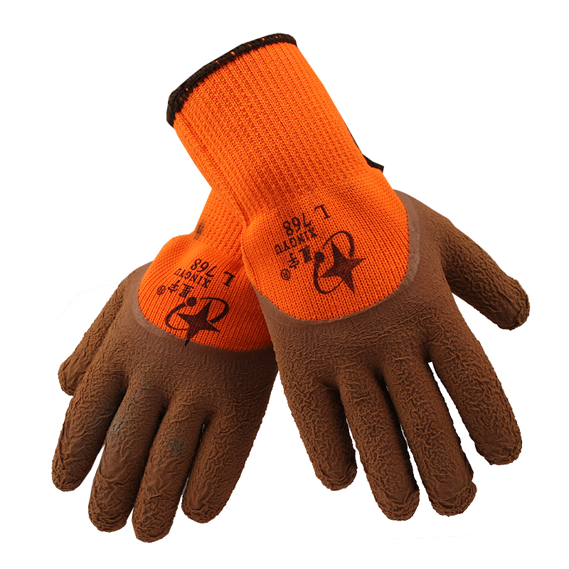 星宇L768發(fā)泡半浸勞保手套圖片2