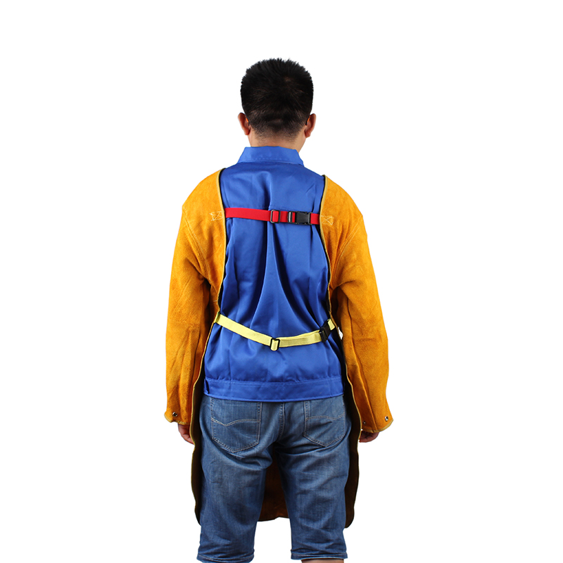 威特仕44-1847皮帶袖防火阻燃圍裙圖片3