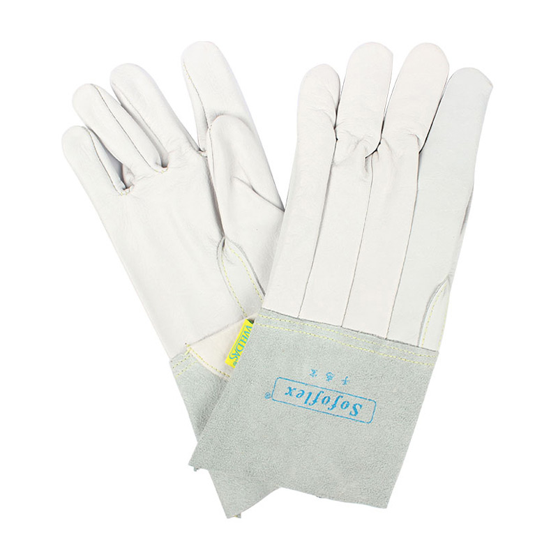 威特仕10-2036-S白色牛青皮焊工手套圖片2