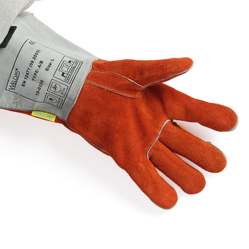 威特仕10-0328-M袖直拇指款焊工手套圖片1