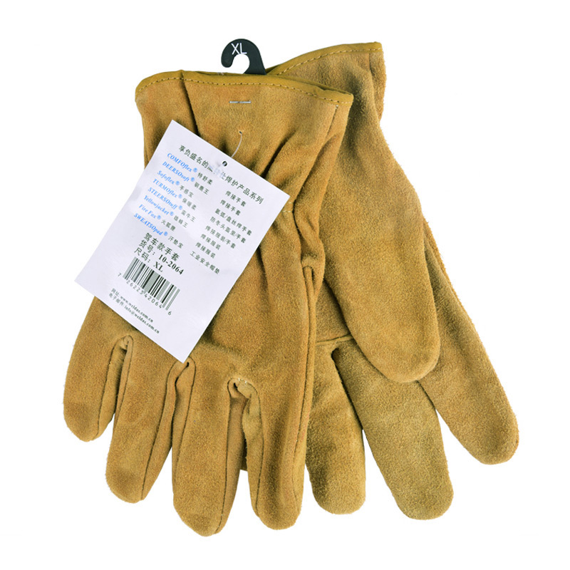 威特仕10-2064-M牛二層芯皮款焊工手套圖片4