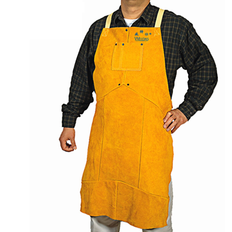 威特仕44-2136皮護(hù)胸防火阻燃圍裙圖片2