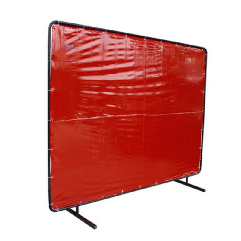 威特仕55-6468熔巖盾橘紅色焊接防護(hù)屏圖片1