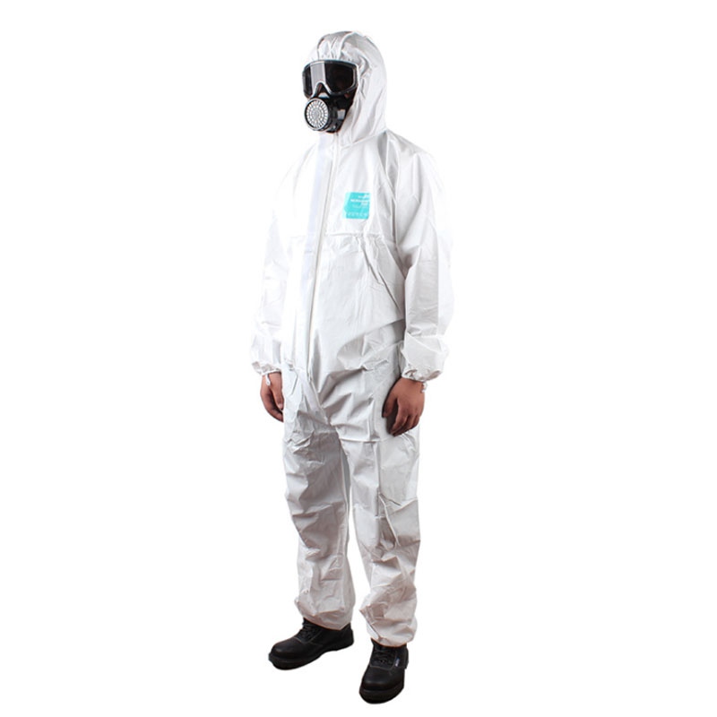 微護(hù)佳MG2000WH20-B-99-159-02白色舒適型有帽連體防護(hù)服圖片2