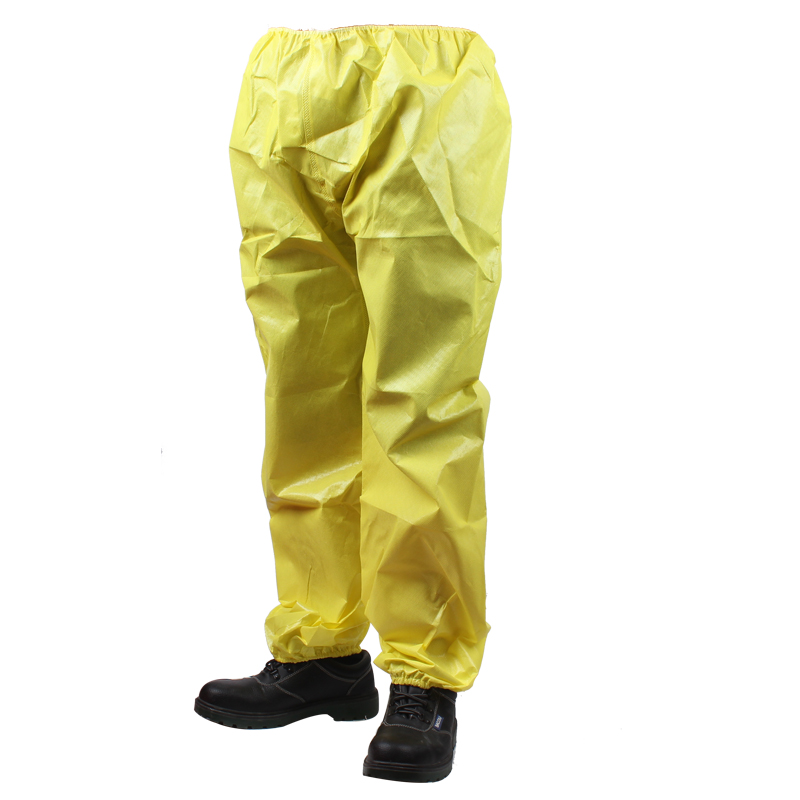 微護(hù)佳MC3000 YE30-W-99-301-02黃色防化服褲子圖片1