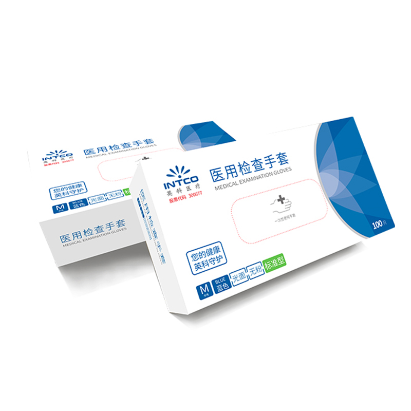 英科SGBCM1001藍(lán)色一次性醫(yī)用手套圖片3