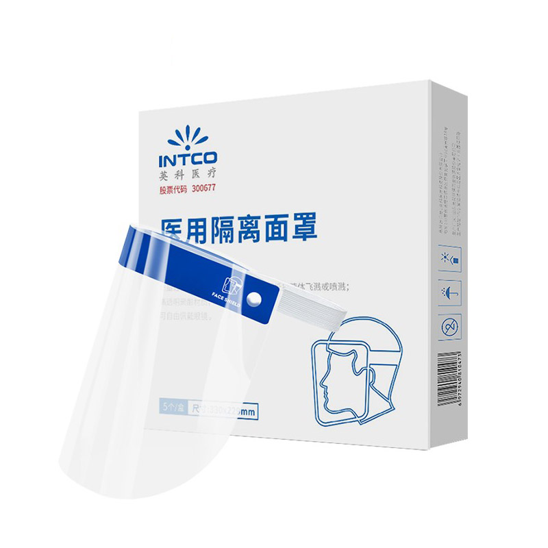英科INFS229AC一次性防護(hù)面屏圖片2