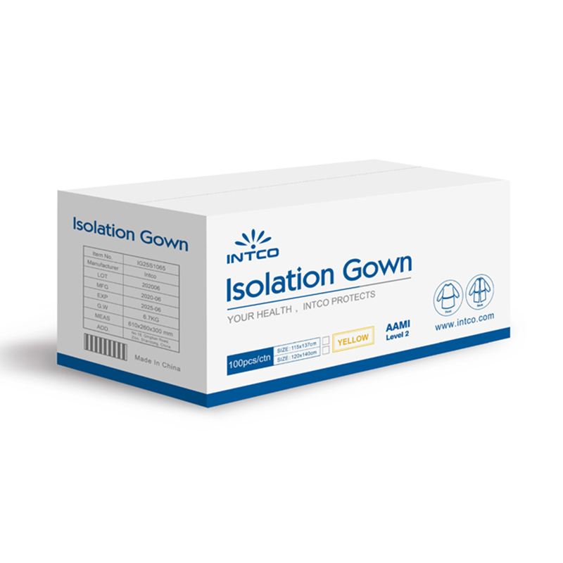 英科IG25U21024C白色醫(yī)用隔離衣圖片4