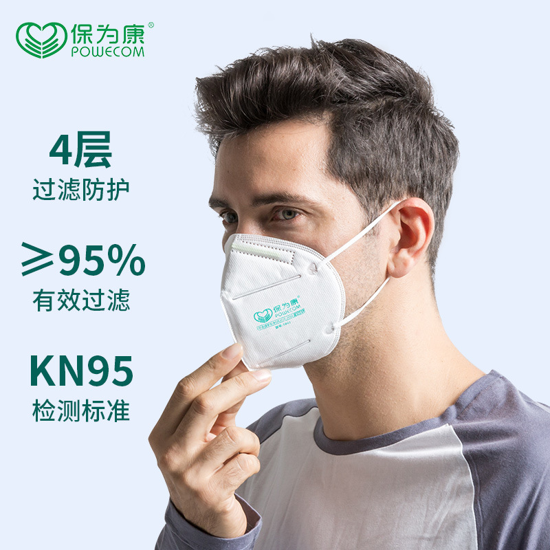 保為康1866 KN95過(guò)濾式防塵口罩圖片1