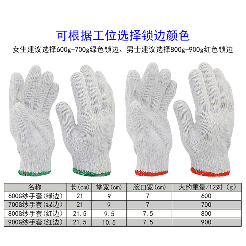 華特紗耐磨防滑勞保手套圖片3