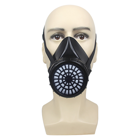 一護A-2型橡膠單濾盒過濾式防毒面具圖片1