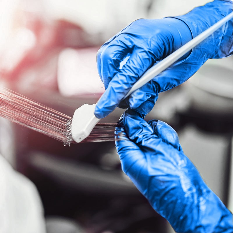 愛(ài)馬斯APFNCHD44100藍(lán)色一次性丁腈手套中號(hào)圖片3