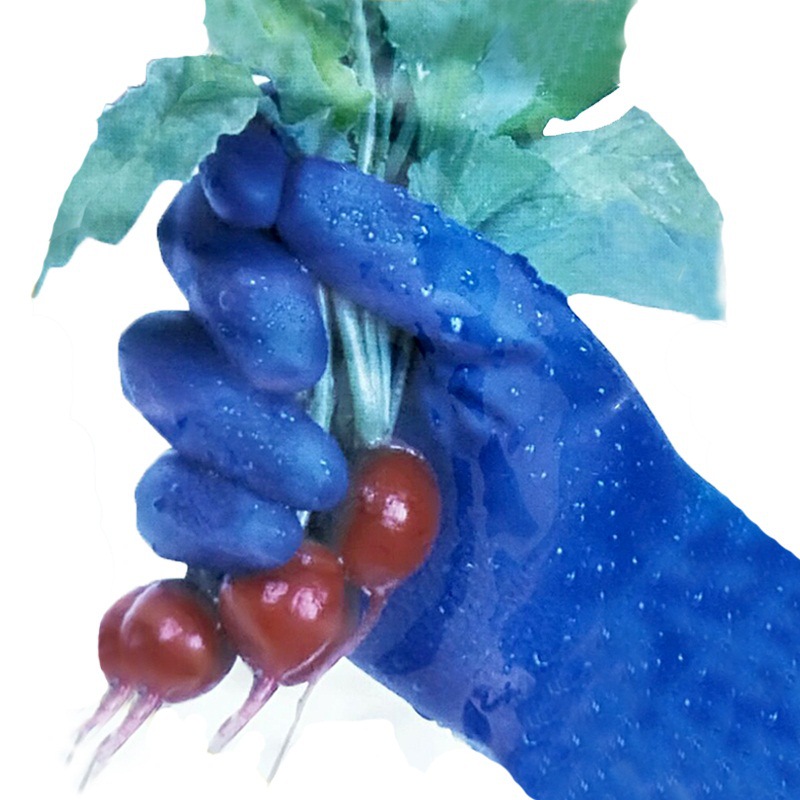 TOWA 774藍(lán)色耐油PVC手套圖片3