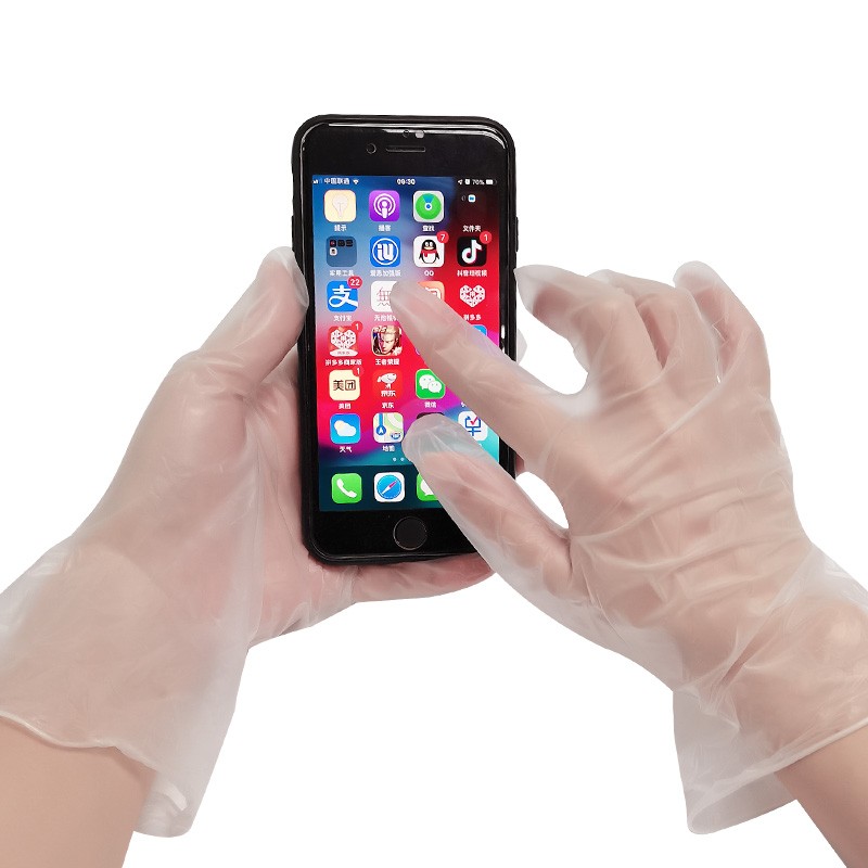 愛(ài)馬斯GPX3M42100一次性PVC醫(yī)用手套圖片1