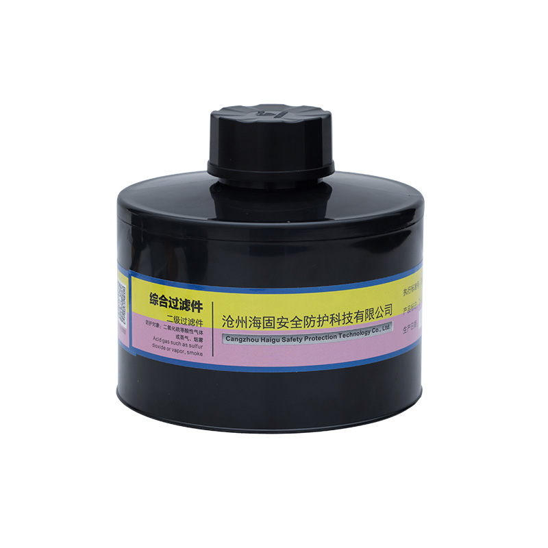 海固Z-E-P2-2二級酸性氣體濾毒罐圖片1
