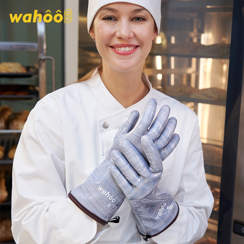 LANON蘭浪WS78液態(tài)硅膠耐高溫手套圖片2