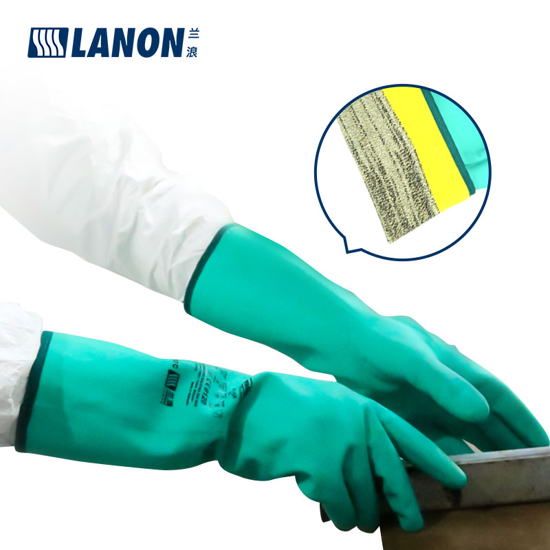 LANON蘭浪SR787C耐切割防化手套圖片1